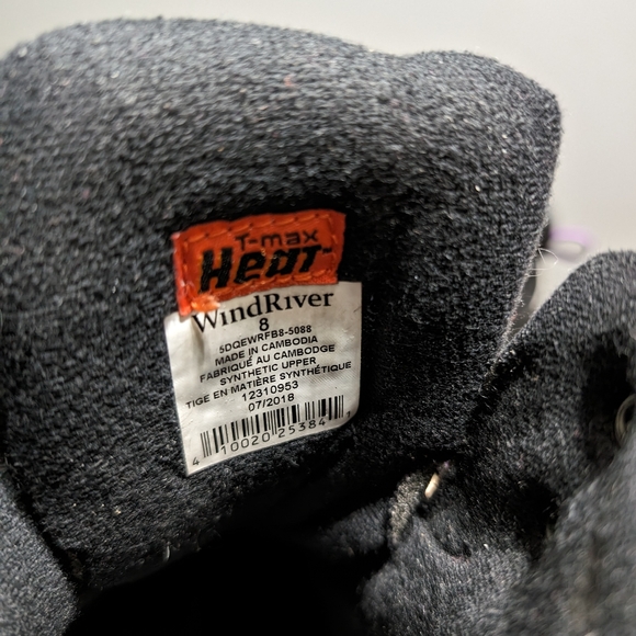 Wind River T max heat women's hiking boots size 8 Tarantula IceFX - Picture 7 of 8